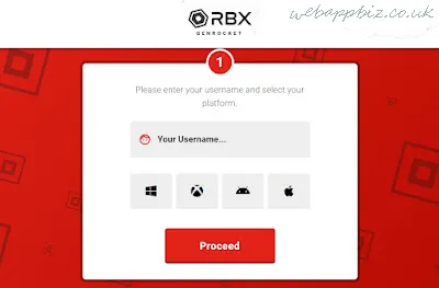 Genrocket Robux, Rbx Genrocket Kostenloser Robux auf Roblox