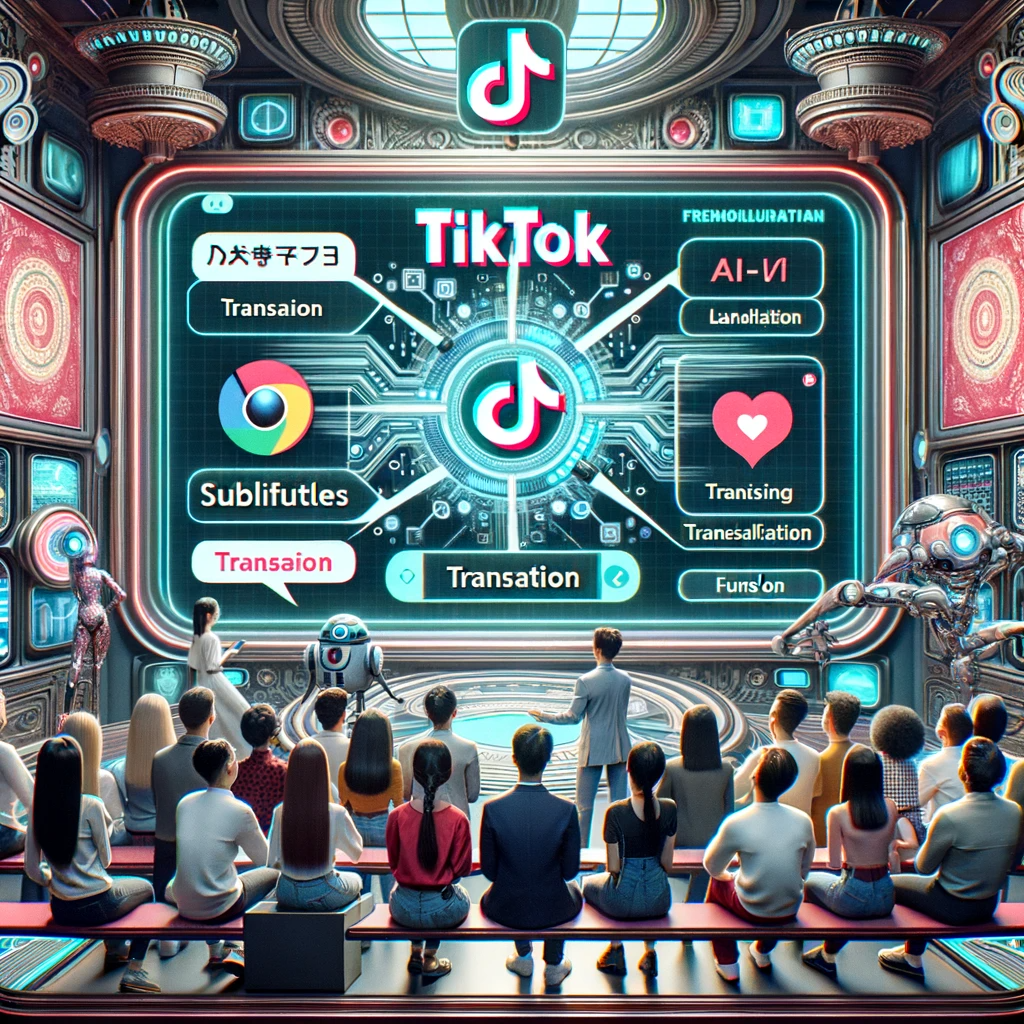 TikTok habilita subtítulos y funciones de traducción con IA