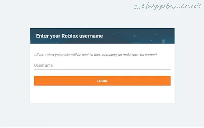 Rbxadder.com para ganar Robux gratis en Roblox