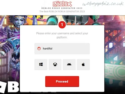 Tramposos. com para ganar Robux gratis en Roblox, de verdad