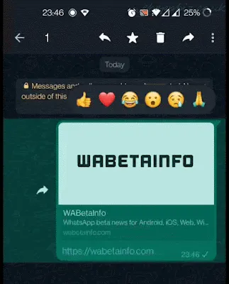 WhatsApp започва да пуска функцията за реакция на емотикони на Android