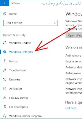 Jak zakázat antivirus Windows 10