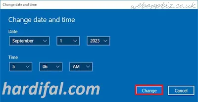 Cómo cambiar el reloj en una computadora portátil con Windows 10