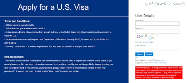 Usvisascheduling com Recenze United States Visa Service