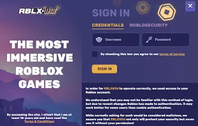 Rblxwild.com, за да получите безплатен Robux на Rbxwild
