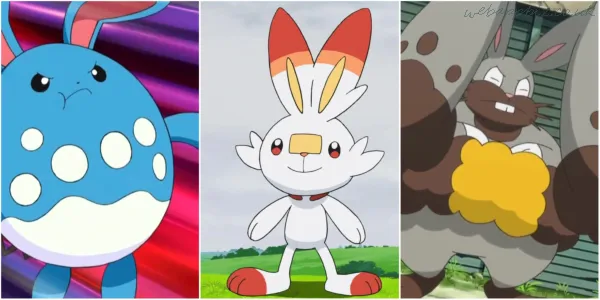 Každý Pokémon založený na králících